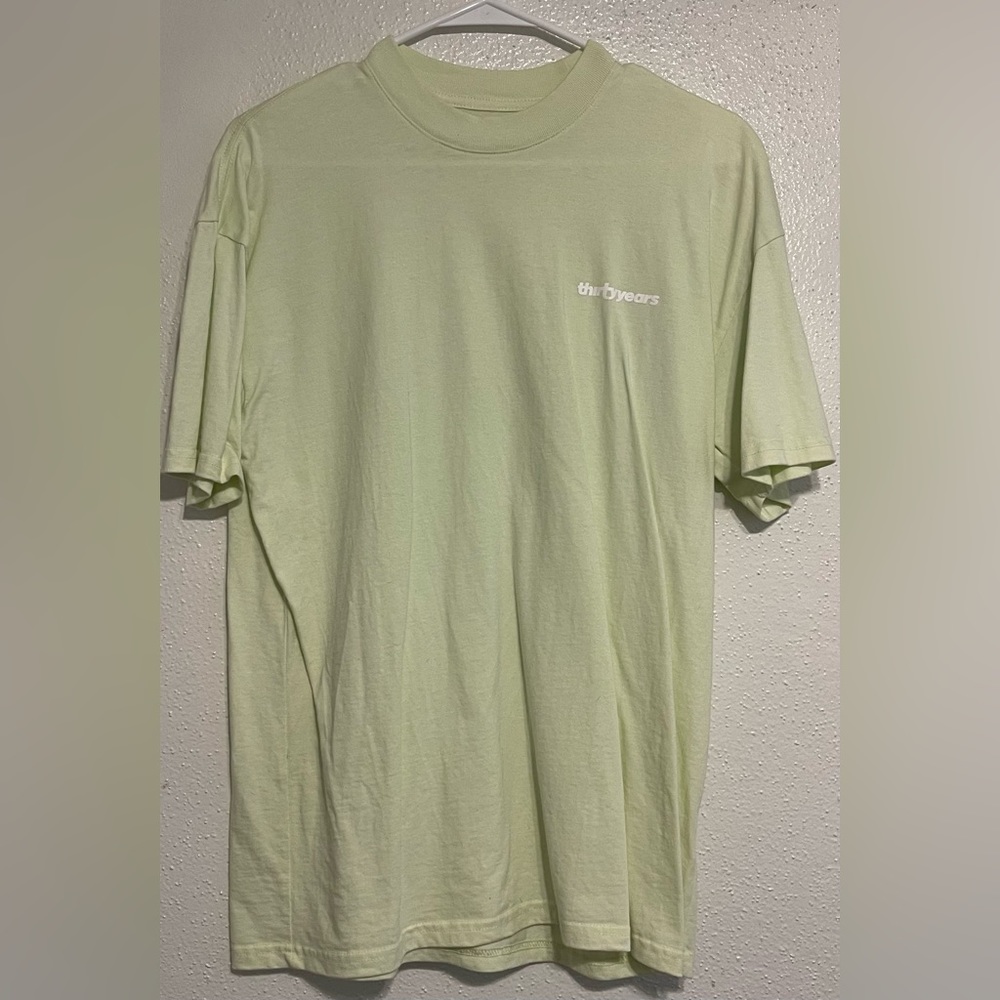 Thirty Years oversized tshirt